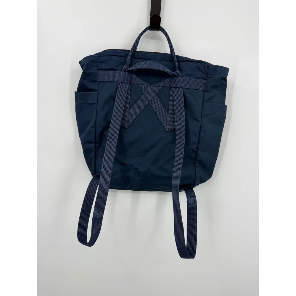 Fjallraven Kanken Totepack Women OS Navy Blue Convertible Backpack Tote 23710